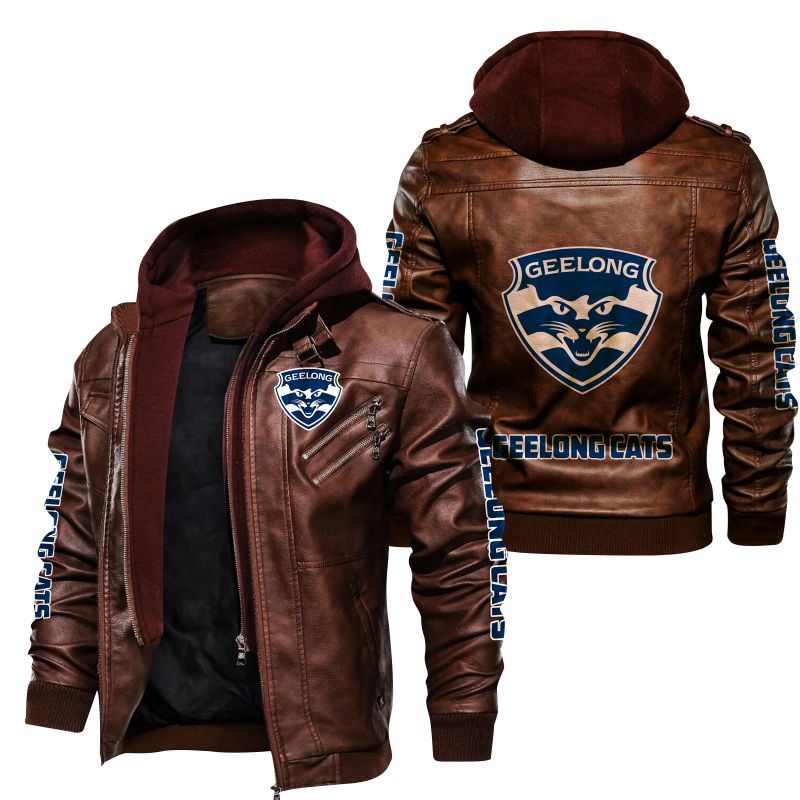 Geelong Football Club Leather Jacket