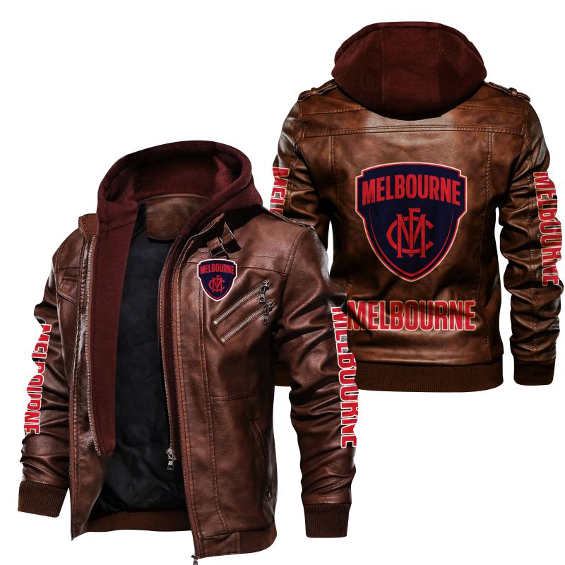 Melbourne Football Club Leather Jacket