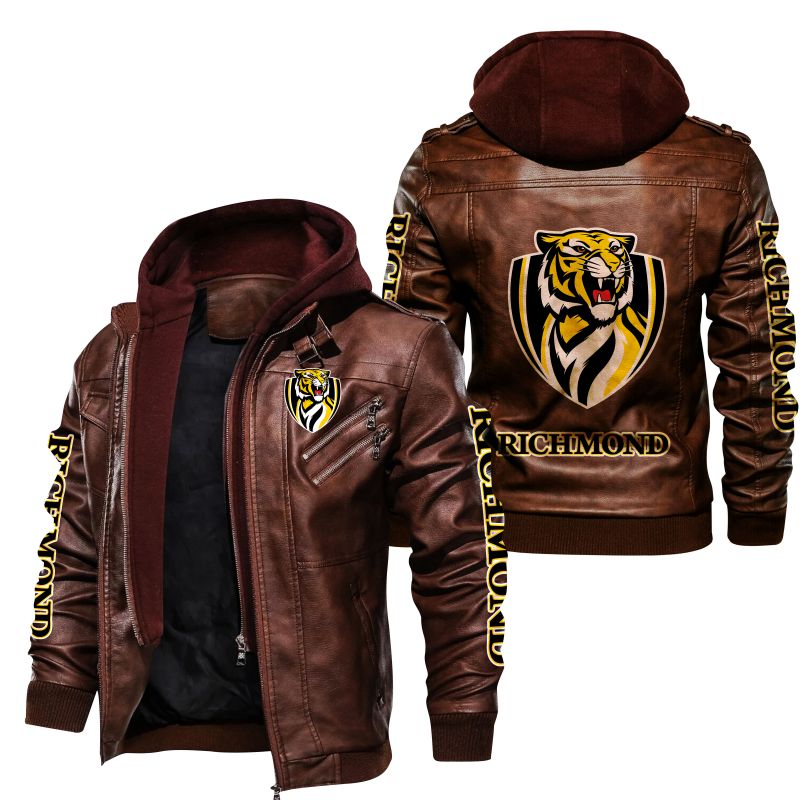 Richmond Football Club Richmond Tigers Leather Jacket