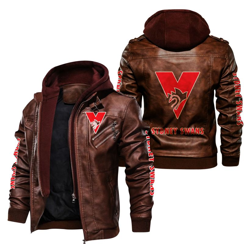 Sydney Swans AFL Leather Jacket