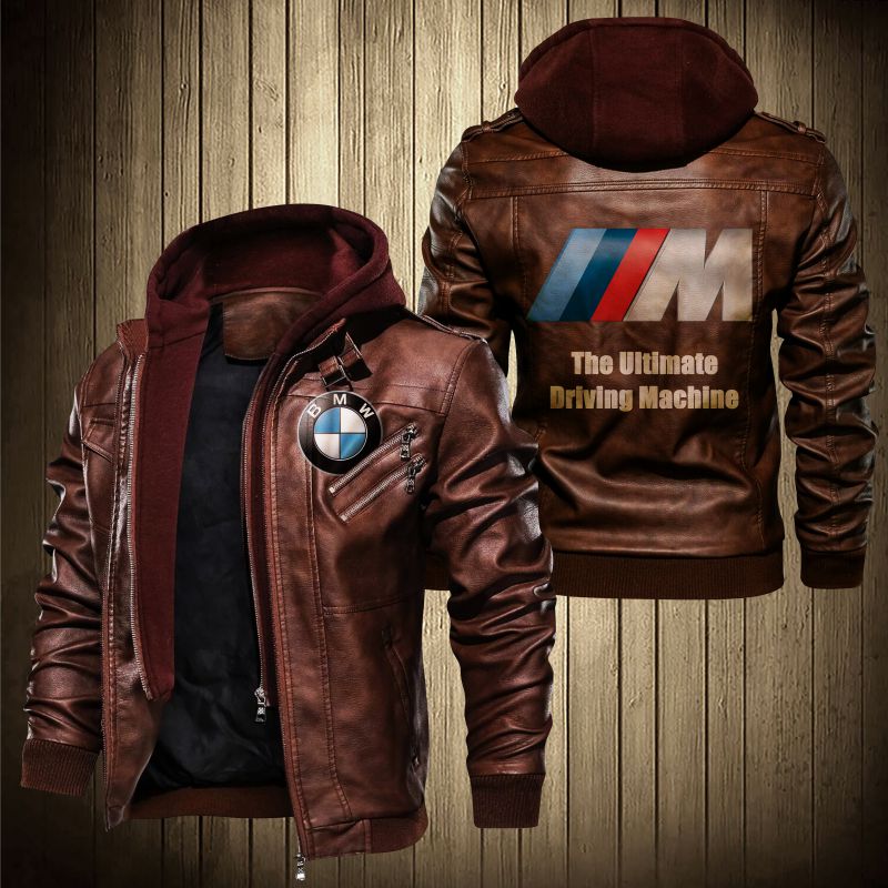 BMW The Ultimate Driving Machine Leather Jacket