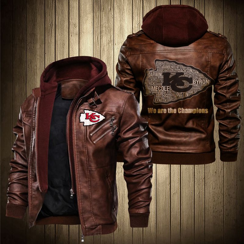 Kansas City Chiefs Super Bowl NFL Jack Daniel Leather Jacket