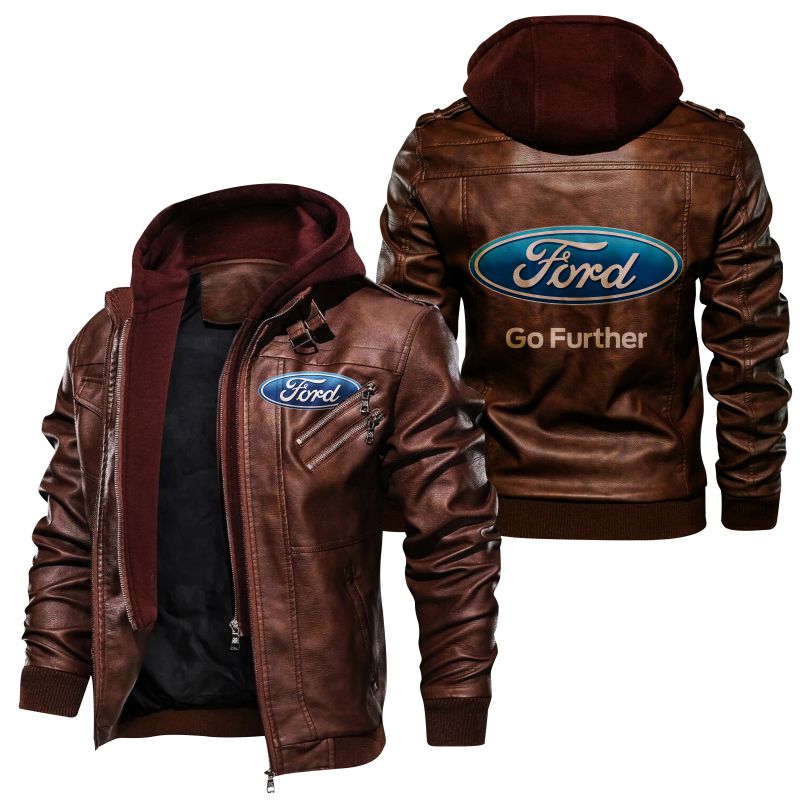 Ford Go Further Leather Jacket