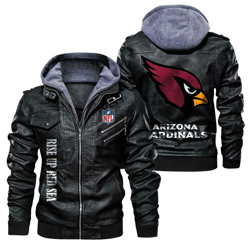 Arizona Cardinals Leather Jacket