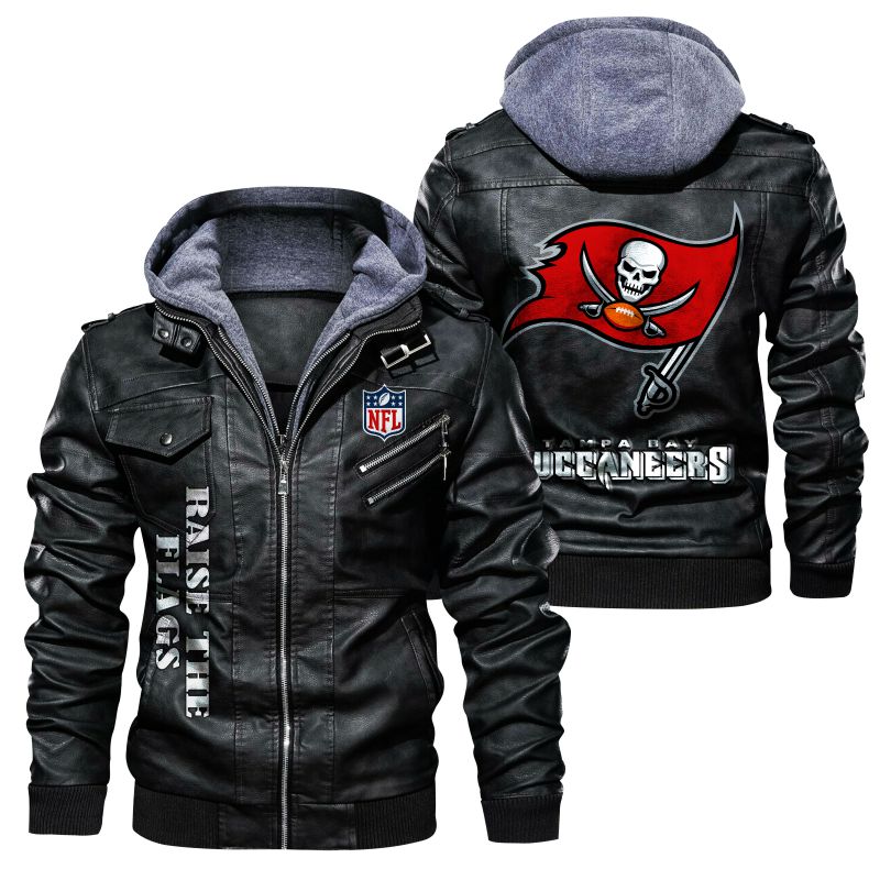 Tampa Bay Buccaneers Leather Jacket