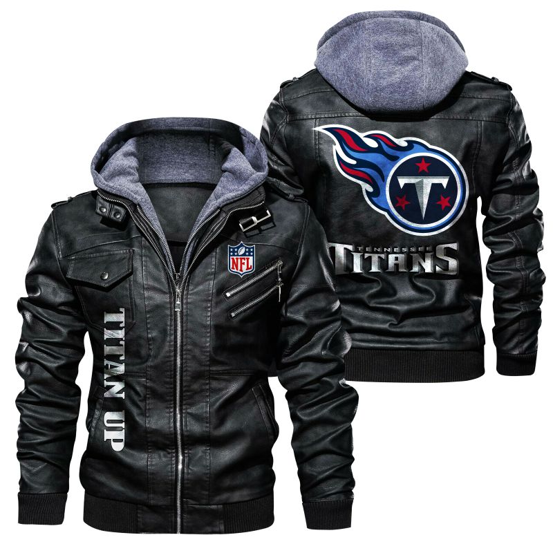 Tennessee Titans Leather Jacket