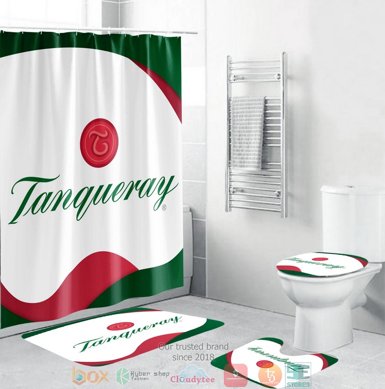 NEW Tanqueray shower curtain sets