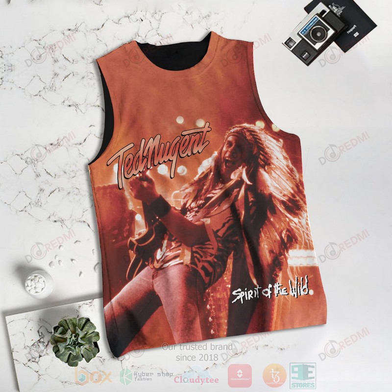 NEW Ted Nugent Spirit of the Wild Album 3D Tank Top