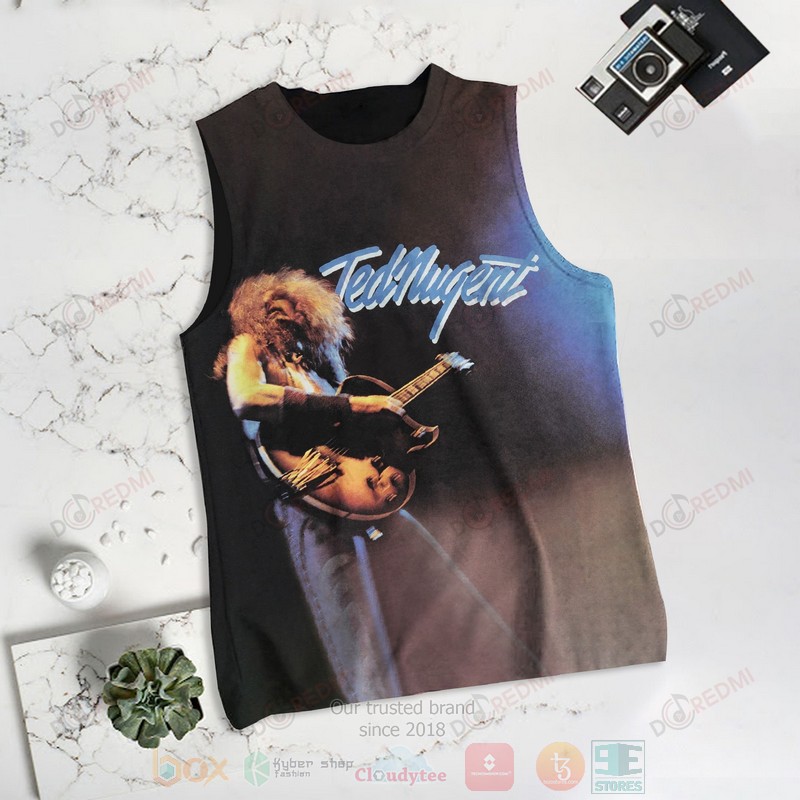 NEW Ted Nugent Ted Nugent Album 3D Tank Top