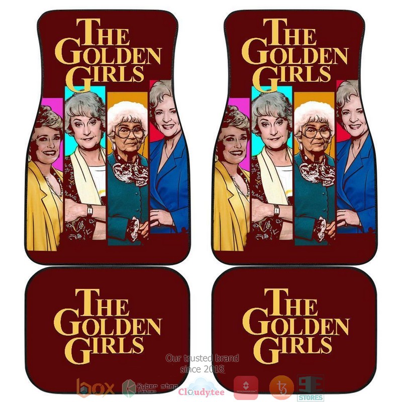 NEW The Golden Girls TV Show Car Floor Mats