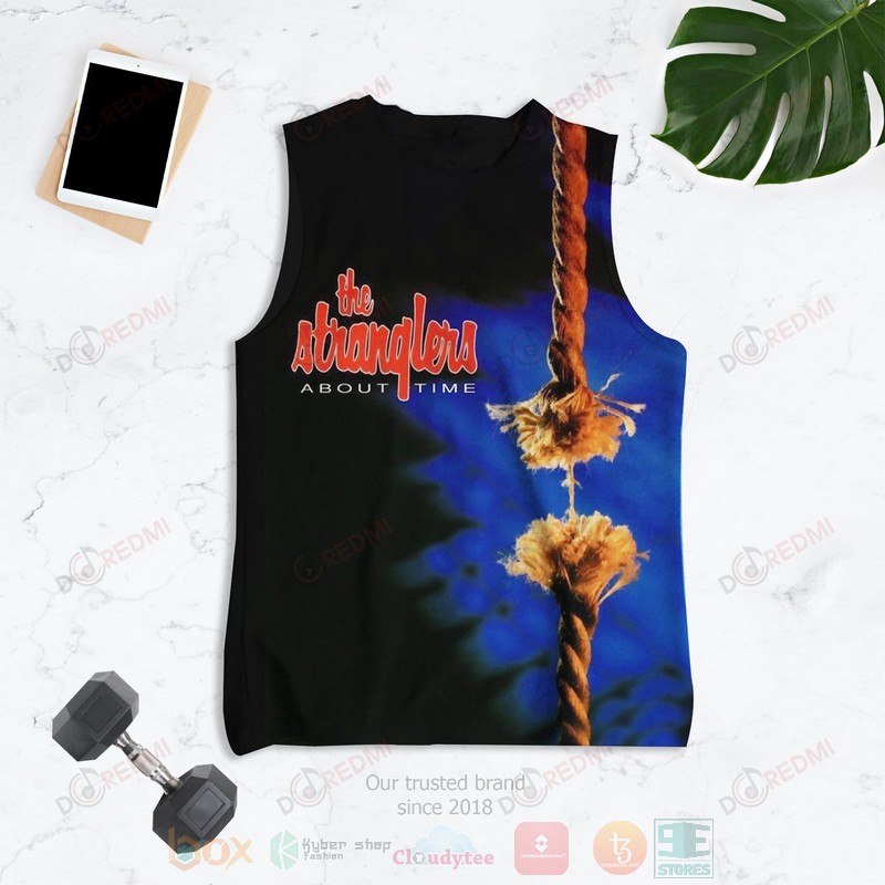 NEW The Stranglers About Time Album 3D Tank Top