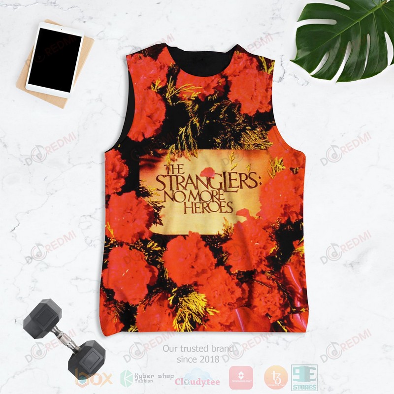 NEW The Stranglers No More Heroes Album 3D Tank Top