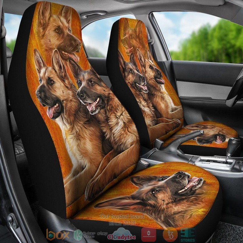 NEW Three German Shepherd Car Seat Covers