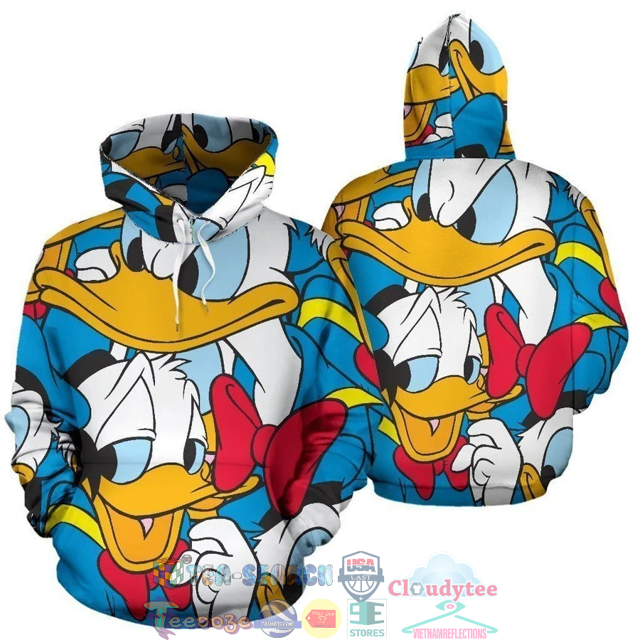 Donald Duck Movies Disney 3D Hoodie