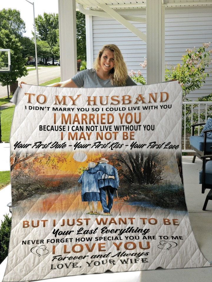 To my wife sometimes it's hard to find words to tell you how much you mean to me quilt
