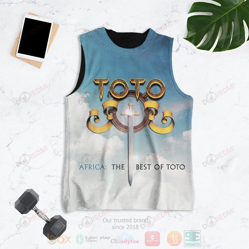 NEW Toto Africa: The Best of Toto Album 3D Tank Top