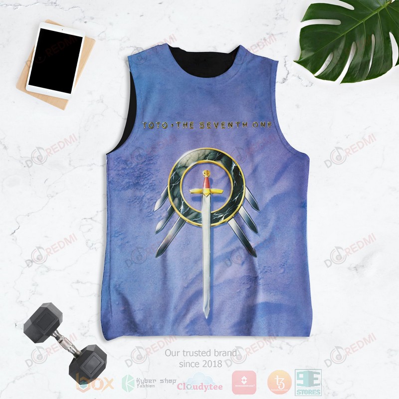NEW Toto The Seventh One Album 3D Tank Top