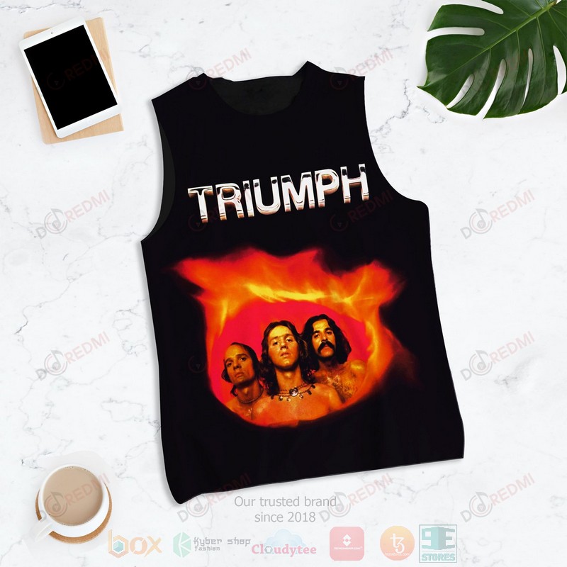NEW Triumph Triumph Album 3D Tank Top