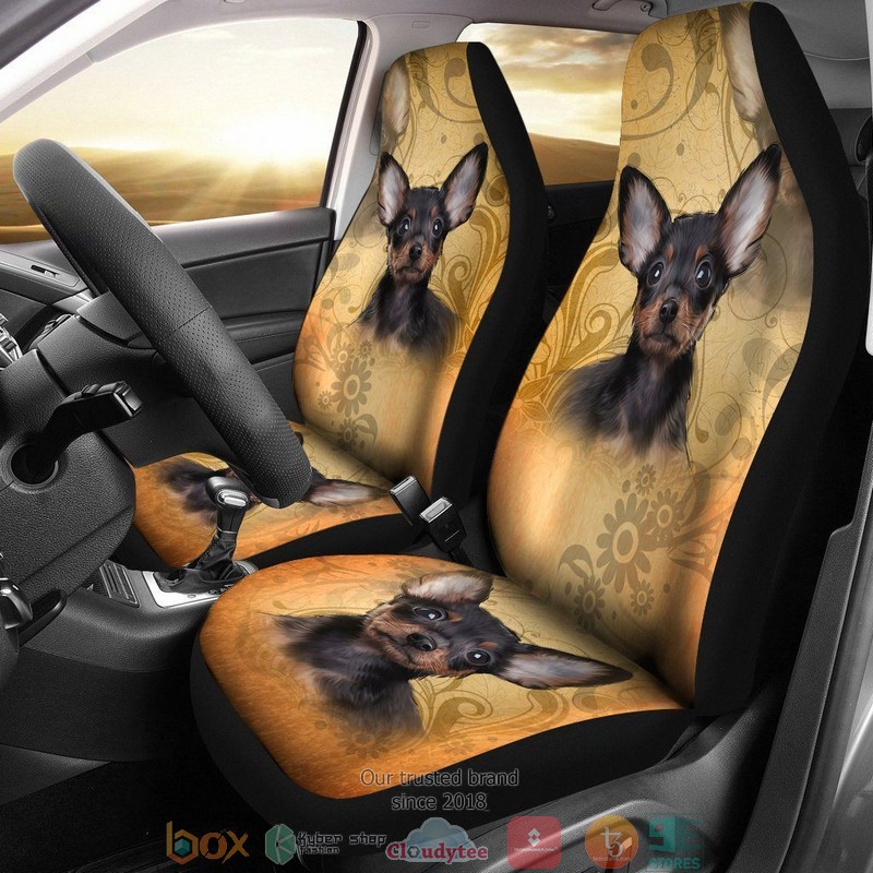 NEW Vintage Chihuahua Dog Car Seat Covers