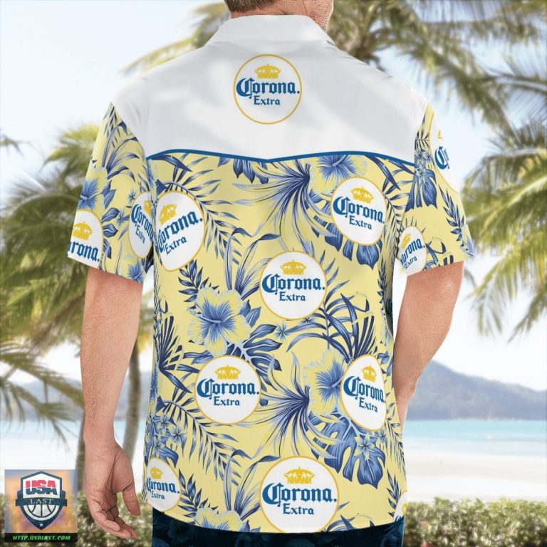 New Corona Extra Beer Hawaiian Shirts Beach Short
