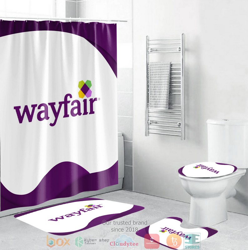 BEST Wayfair Shower curtain bathroom set