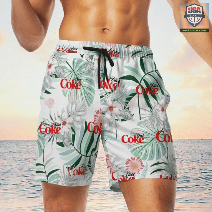 Nice Diet Coke Hawaiian Shirt Beach Short