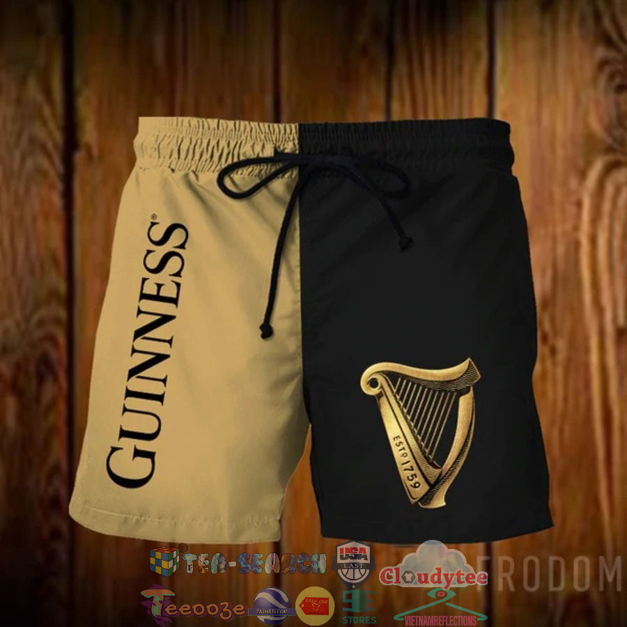 Guinness Beer Hawaiian Shorts