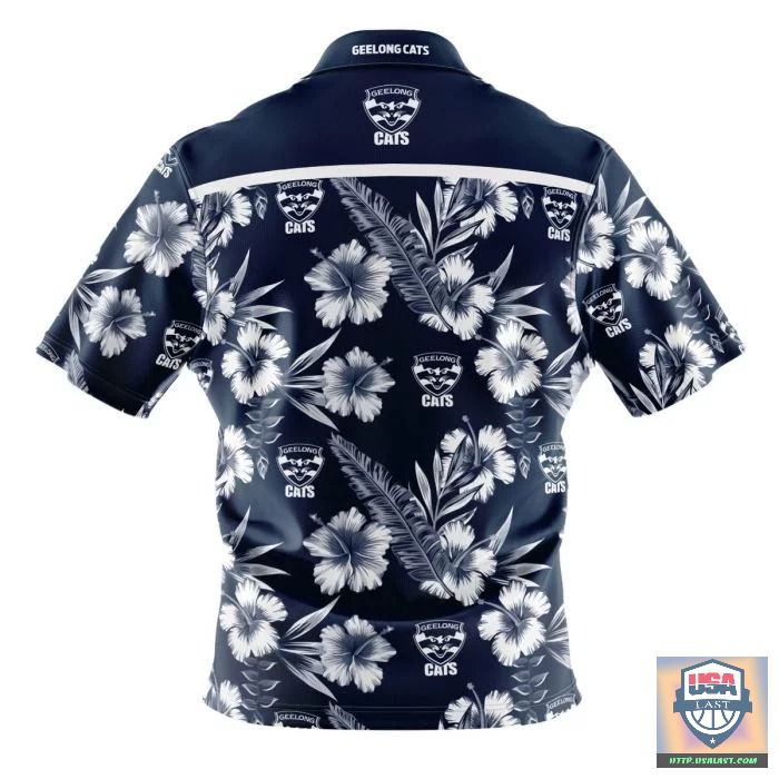 Best Selling Geelong Cats AFL Aloha Hawaiian Shirt