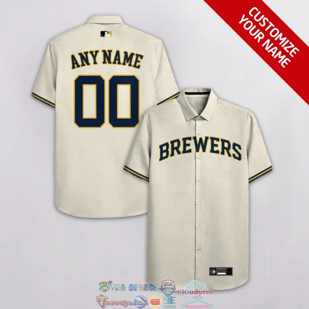 Top Seller Milwaukee Brewers MLB Personalized Hawaiian Shirt