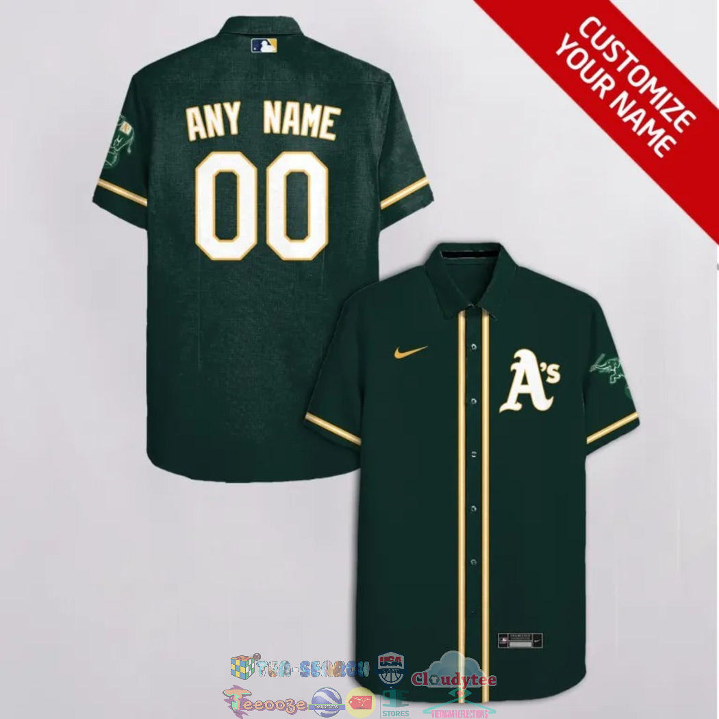 Must Buy Oakland Athletics MLB Personalized Hawaiian Shirt