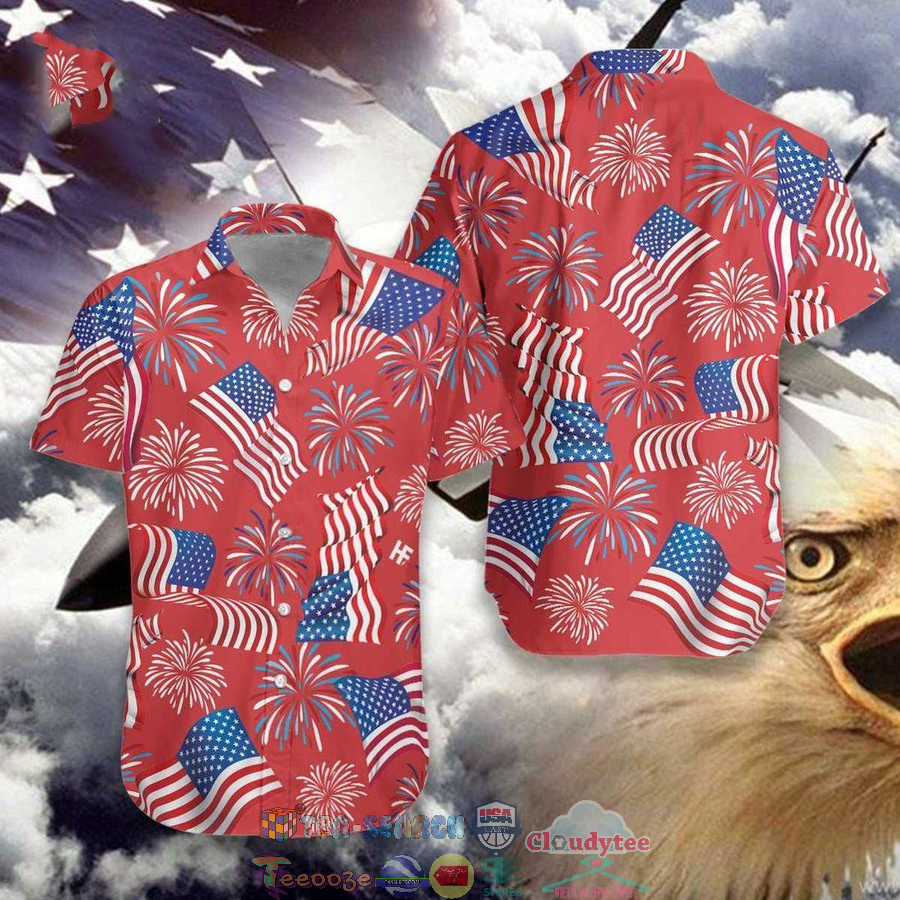 4th Of July Patriotic Hawaiian Shirt