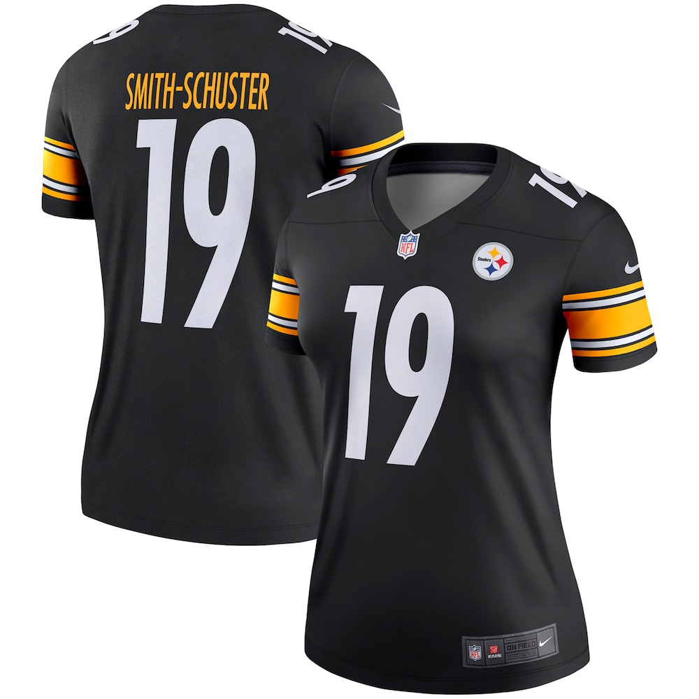 NEW Pittsburgh Steelers JuJu Smith-Schuster Black Legend Football Jersey