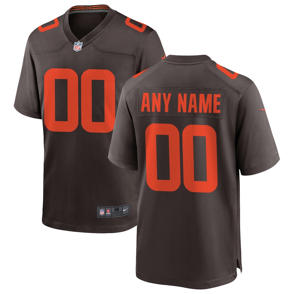 Personalized Cleveland Browns NFL Alternate Custom Football Jersey