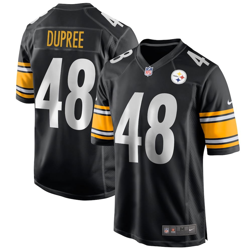 NEW Pittsburgh Steelers Bud Dupree Black Football Jersey
