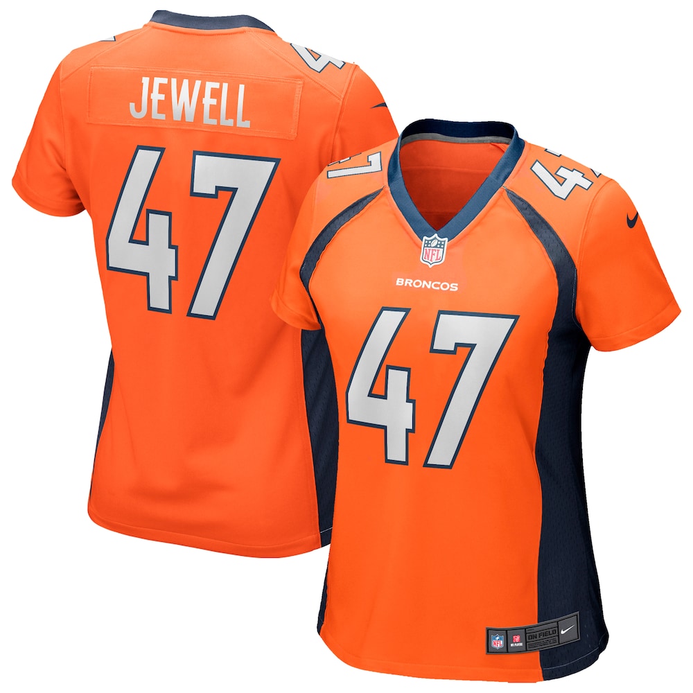 Josey Jewell Orange Denver Broncos Football Jersey