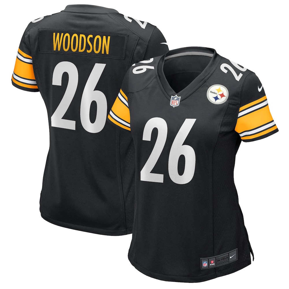 NEW Pittsburgh Steelers Rod Woodson Black Game Retired Player Football Jersey