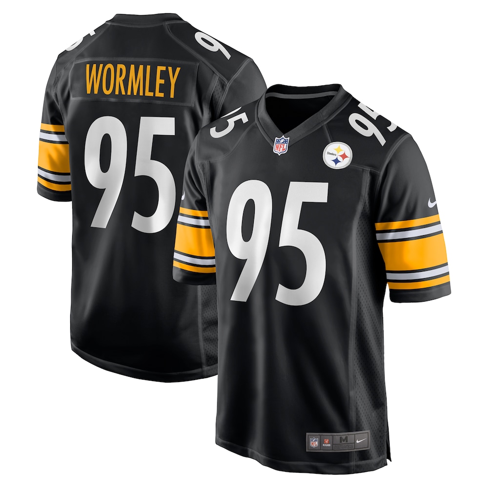 NEW Pittsburgh Steelers Chris Wormley Black Football Jersey