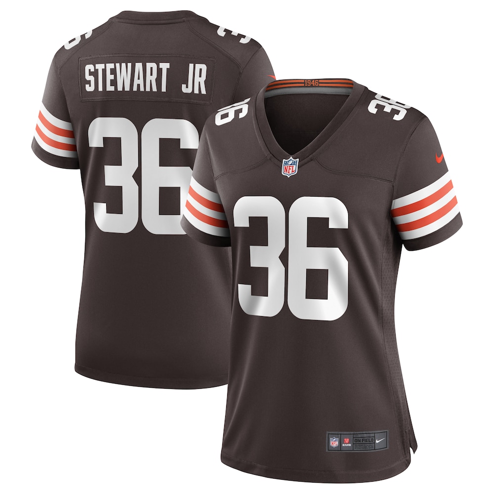 Cleveland Browns M.J. Stewart Jr. Brown Football Jersey