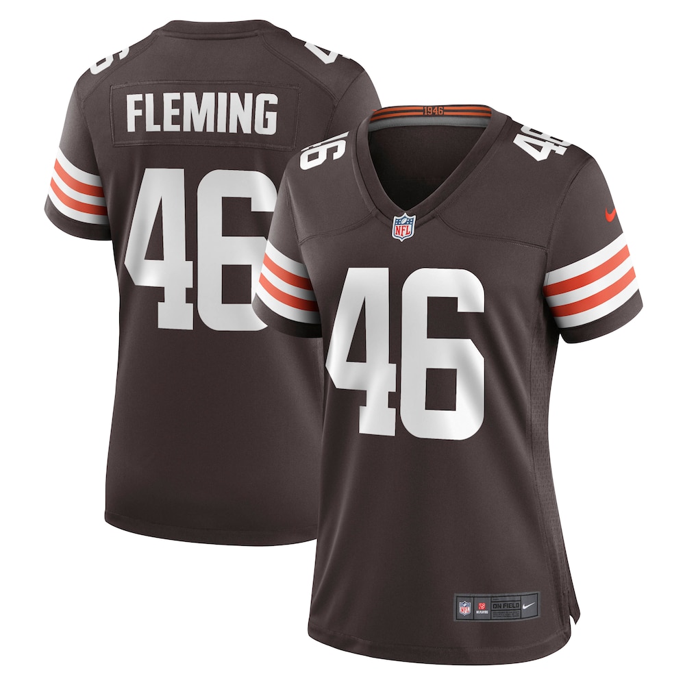 Cleveland Browns 46 Don Fleming Football Jersey