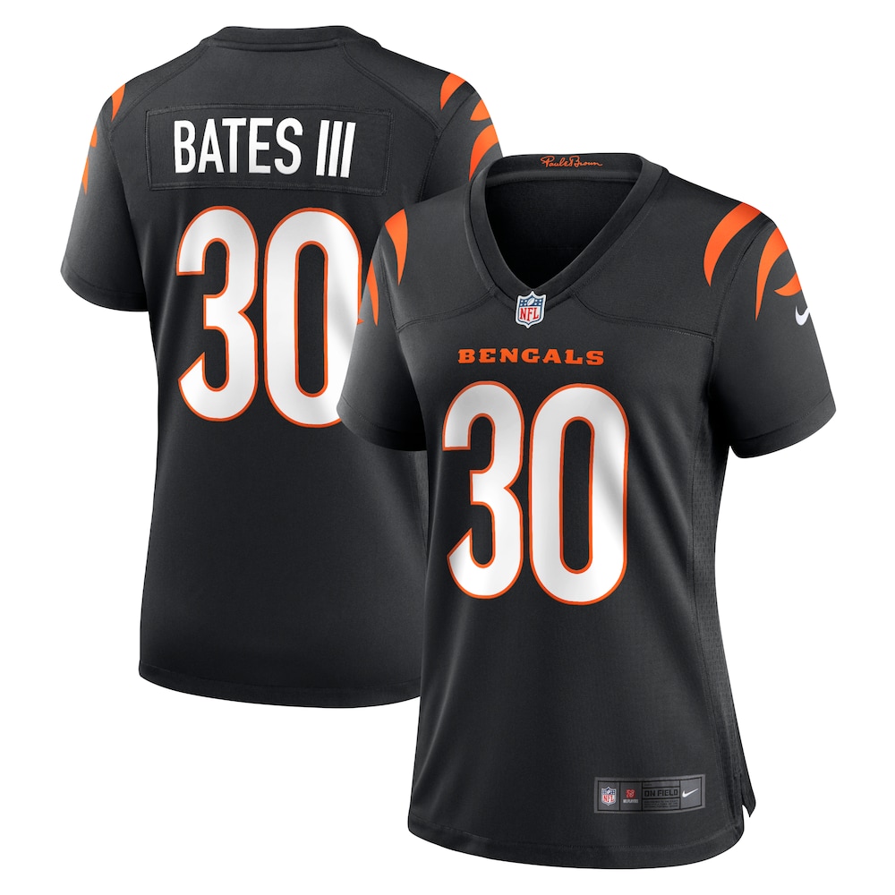 NEW Cincinnati Bengals Jessie Bates III 30 Black Football Jersey
