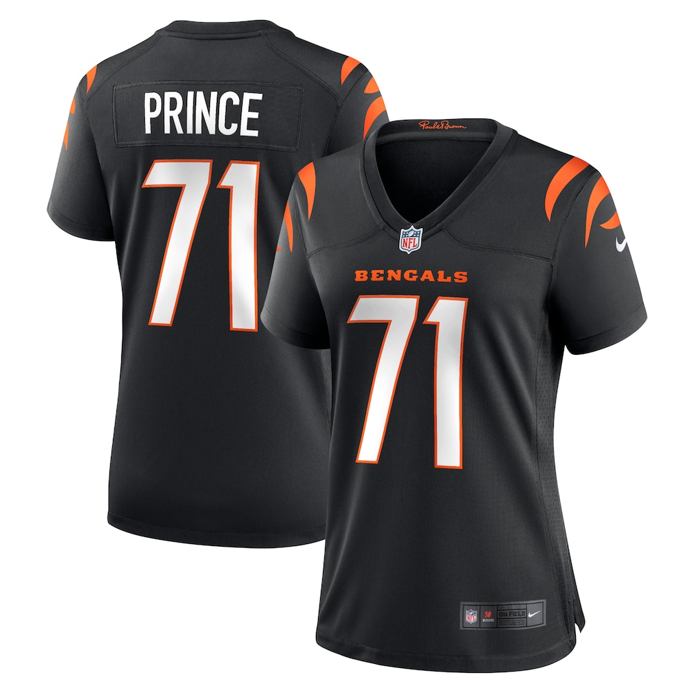 NEW Cincinnati Bengals Isaiah Prince Black Football Jersey