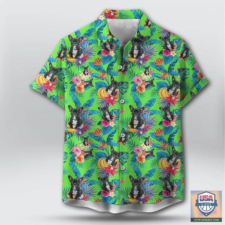 (Big Sale) French Bulldog Aloha Hawaiian Shirt