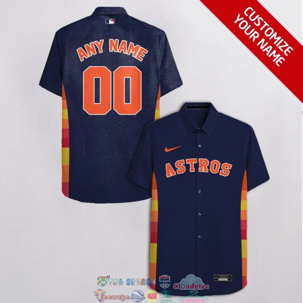 High Quality Luxury Houston Astros MLB Personalized Hawaiian Shirt