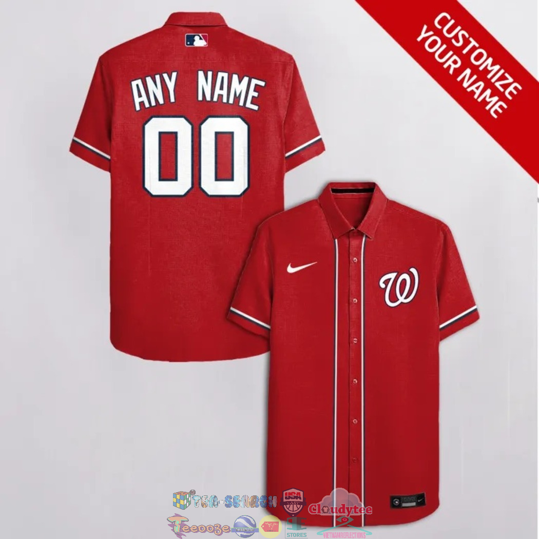 Great Washington Nationals MLB Personalized Hawaiian Shirt