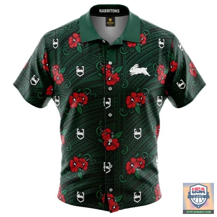 New Taobao South Sydney Rabbitohs NRL Hawaiian Shirt