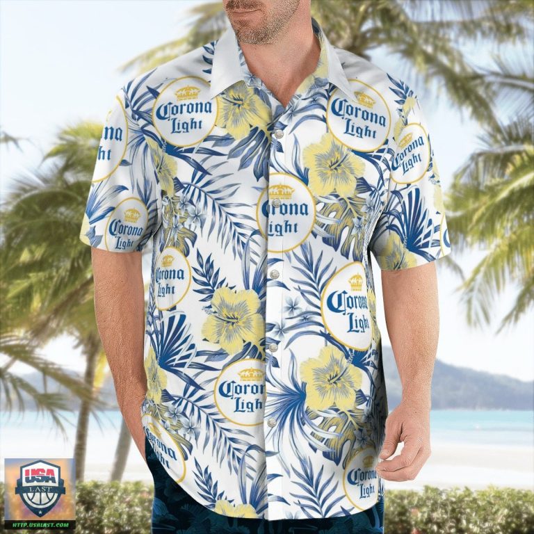 Great Corona Light Beer Hawaiian Shirts Beach Short
