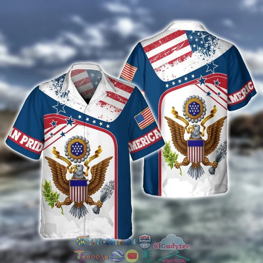 4th Of July Independence Day American Pride Eagle Hawaiian Shirt