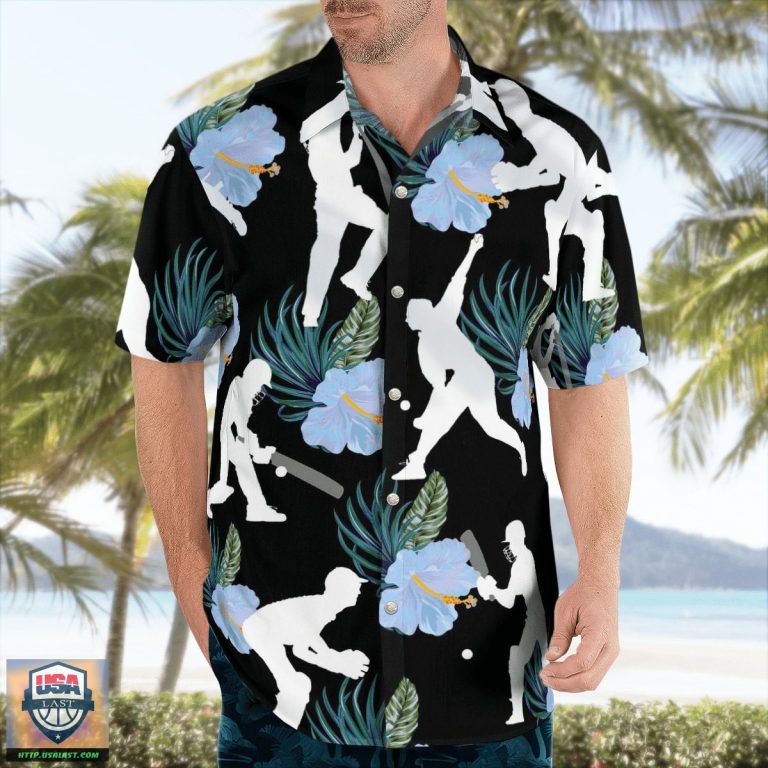 Trending Cricket Hawaiian Shirts Beach Short