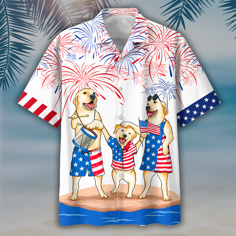NEW Labrador Family Hawaii Shirt, Shorts