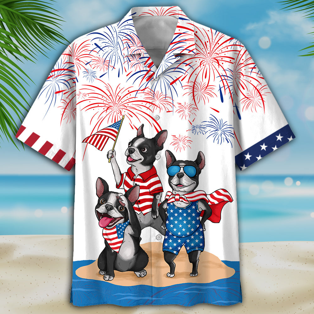 NEW Black French Bulldog Independence Day Is Coming Hawaii Shirt, Shorts